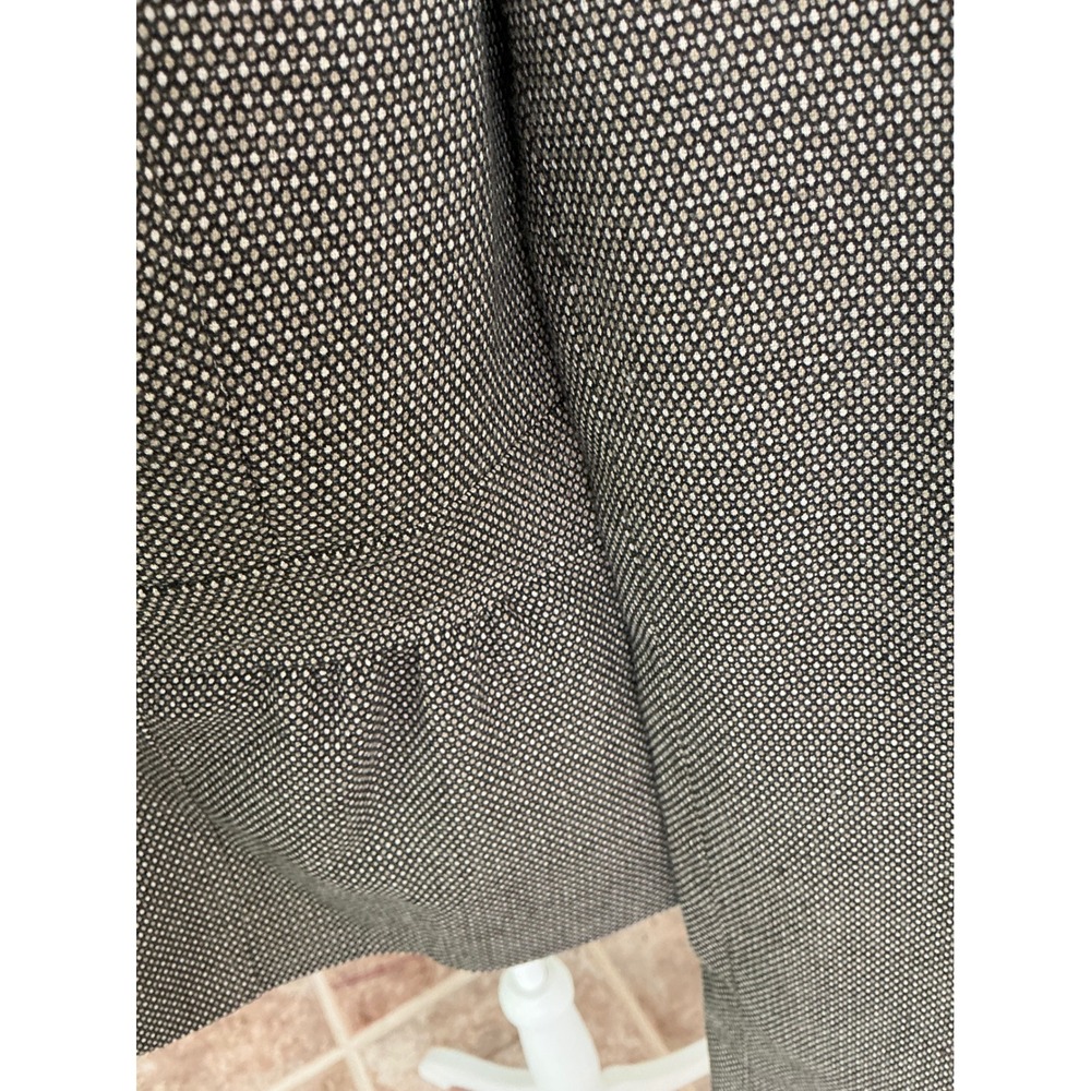 Madison Blazer Women 12 Brown Excellent Ruffle Peplum Career - Picture 5 of 5